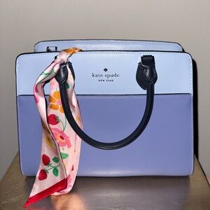 NWOT Kate Spade Madison Colorblock Medium Satchel
